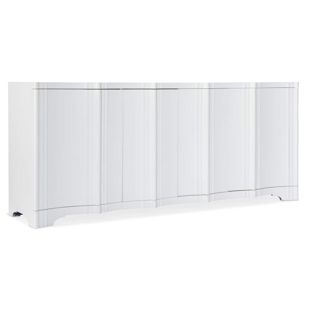 Hooker Furniture 628-55015 Melange 80" Wide 4 Door 1 Drawer Media