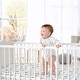 preview thumbnail 2 of 4, Sweet Jojo Designs Fitted Crib Sheet for the Grey and White Mod Arrow Collection