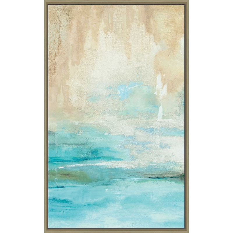 "Misty View I" by Carol Robinson Print on Floating Canvas