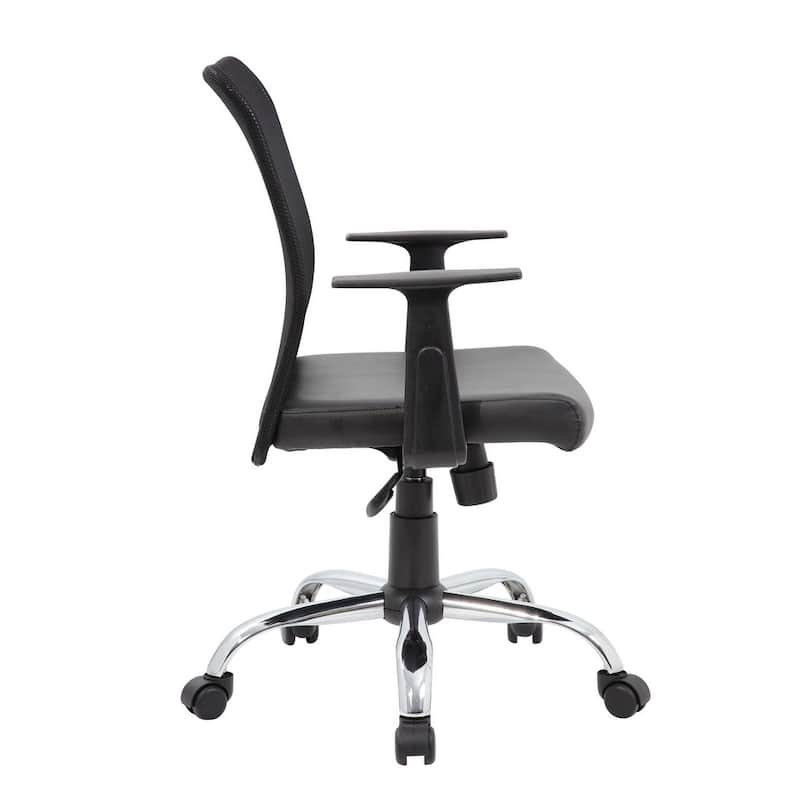 Boss Budget Mesh Task Chair with T-Arms