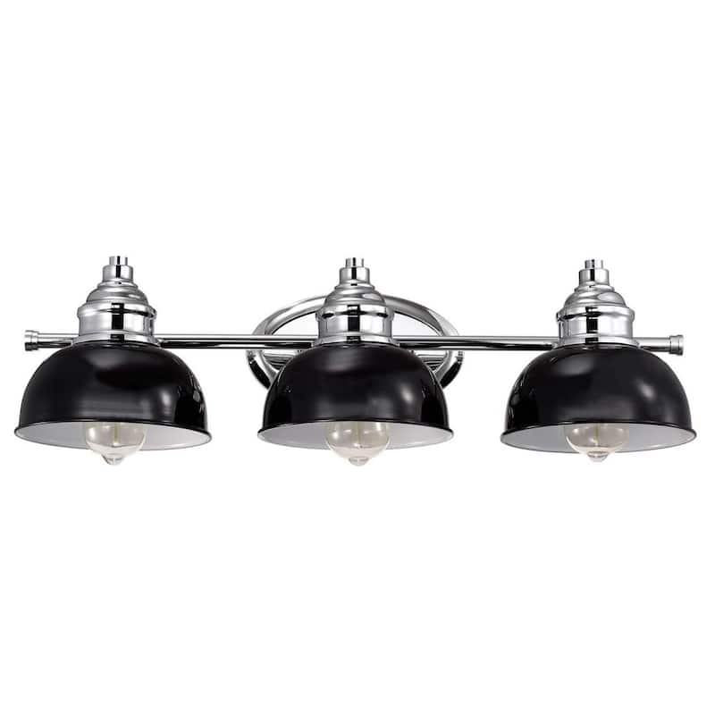 Barberal 3 Light Farmhouse Bathroom Vanity Wall Light