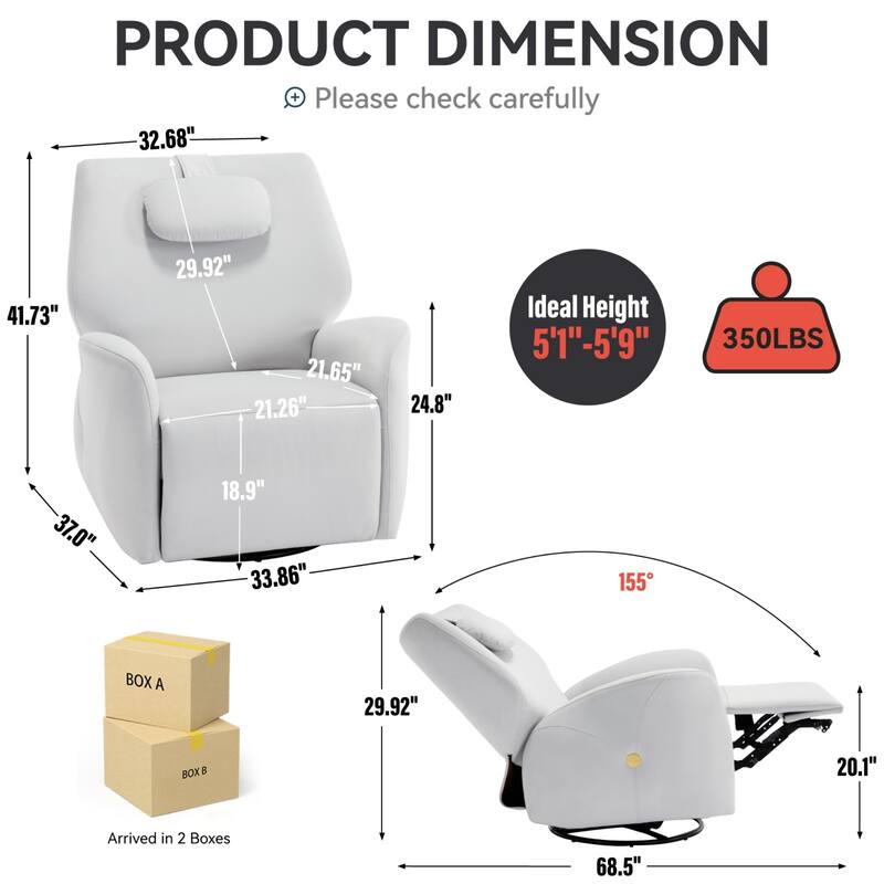 Modern Power Recliner