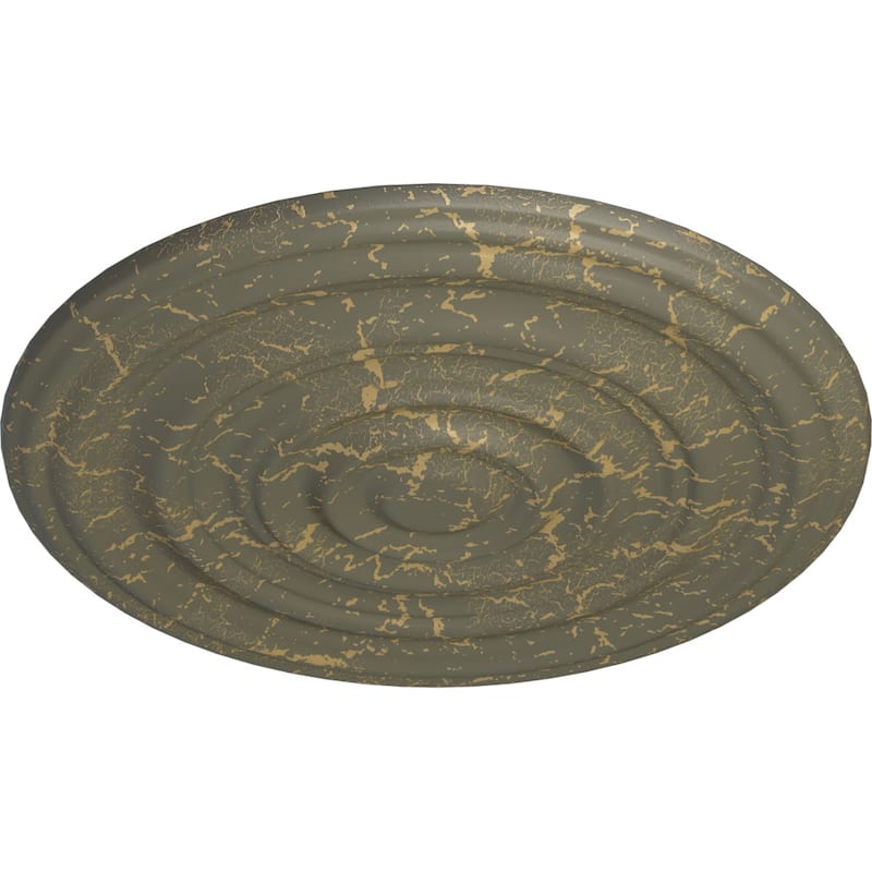29 1/8"OD x 1 1/2"P Carton Smooth Ceiling Medallion