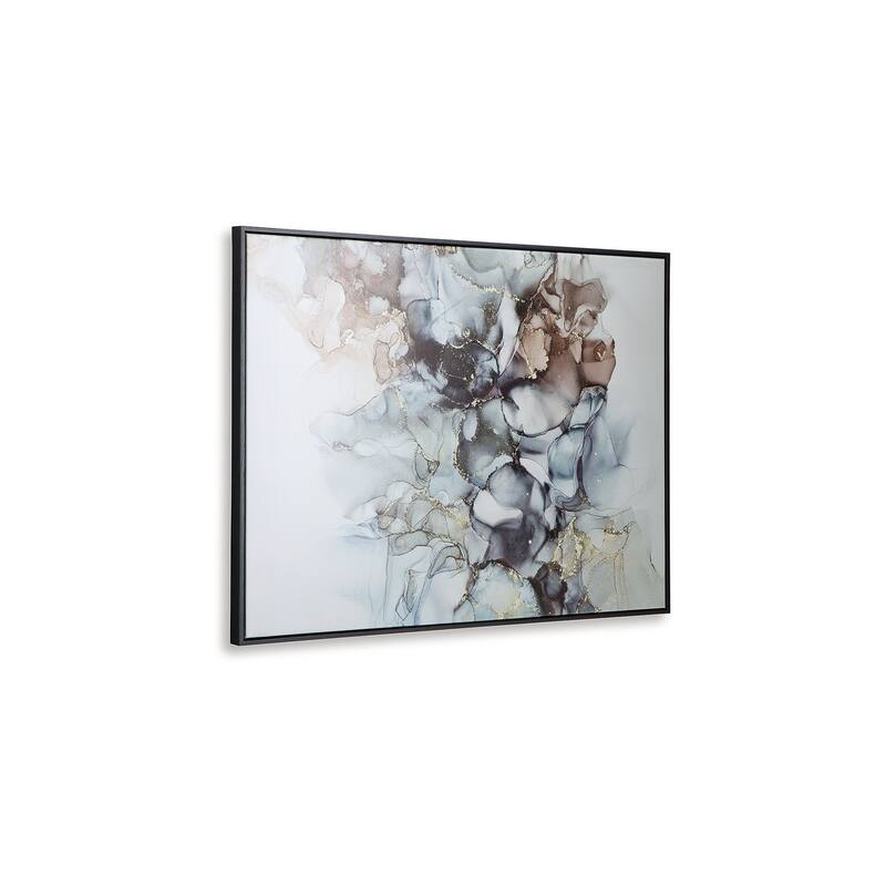 Signature Design by Ashley Jordsboro Blue/Brown Wall Art