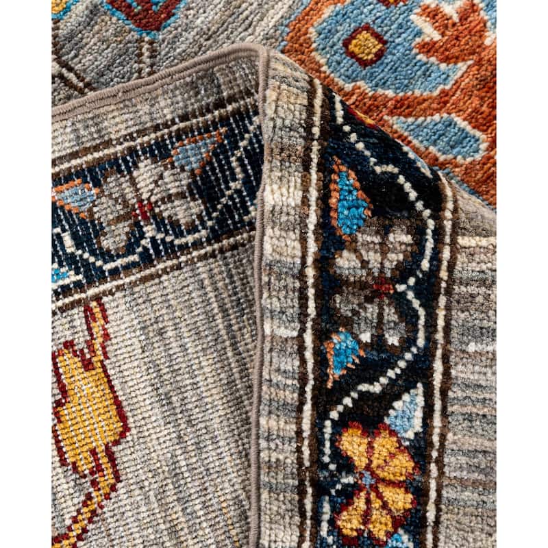 Serapi One-of-a-Kind Hand-Knotted Area Rug - Brown - 8' 10" x 11' 10"