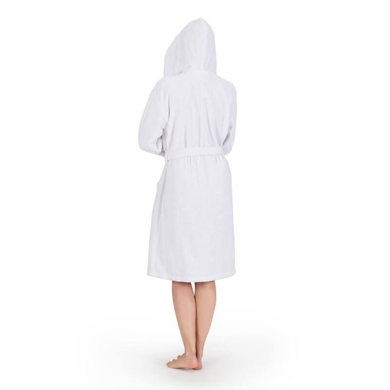 Luxury Hooded Terry Cotton Unisex Bathrobe Collection