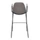 preview thumbnail 6 of 44, SAFAVIEH Tanner Mid-century Faux Leather Barstool - 25" W x 21.5" D x 39" H