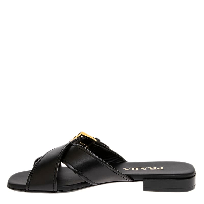 Prada Crisscross Slides