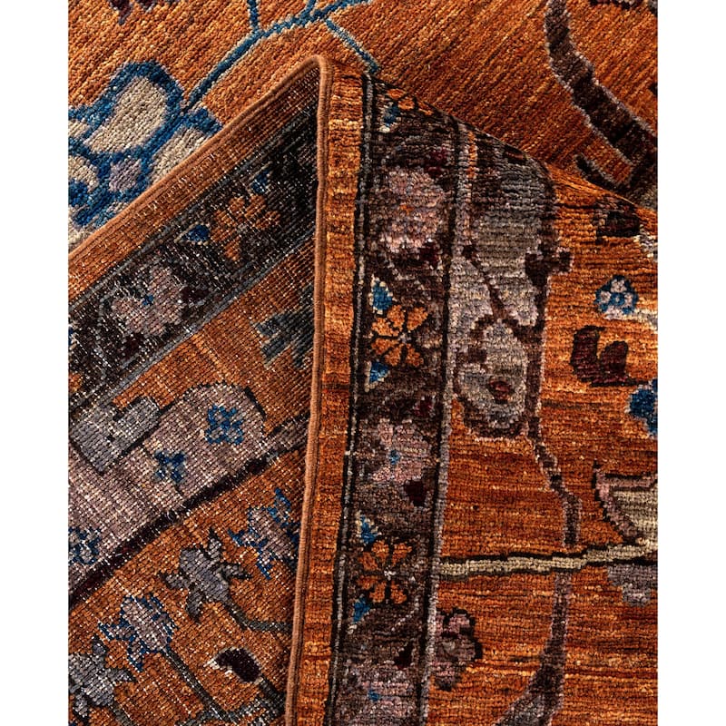 Serapi One-of-a-Kind Hand-Knotted Area Rug - Brown - 8' 11" x 12' 0"