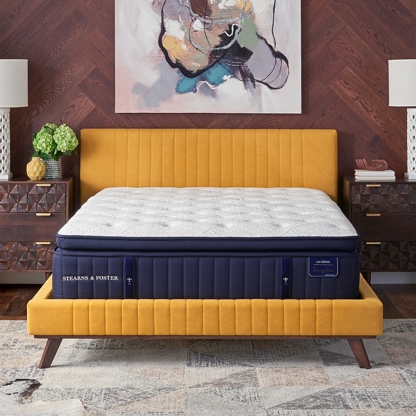 Stearns and foster outlet luxury plush euro pillowtop
