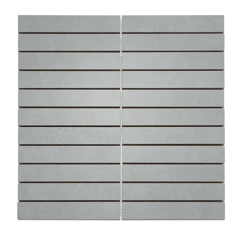 Foundry 1x6 Matte Porcelain Subway Mosaic Tile - Floor, Wall, Backsplash