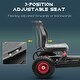 preview thumbnail 6 of 8, Durable Kids Pedal Go-Kart, 3-Position Seat, Shock-Absorbing Suspension - Red