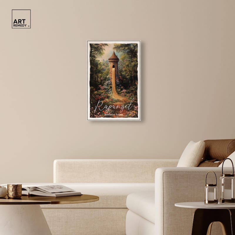 Rapunzel Classic Canvas by Art Remedy