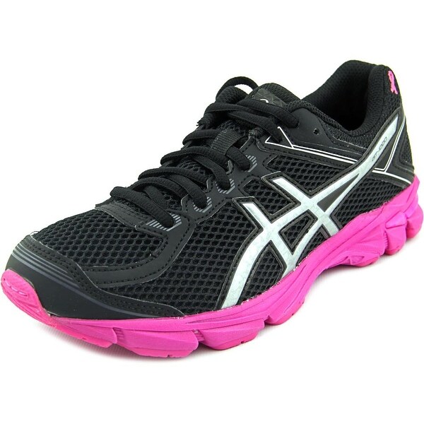Asics GT-1000 4 GS Youth Round Toe Synthetic Black Running Shoe