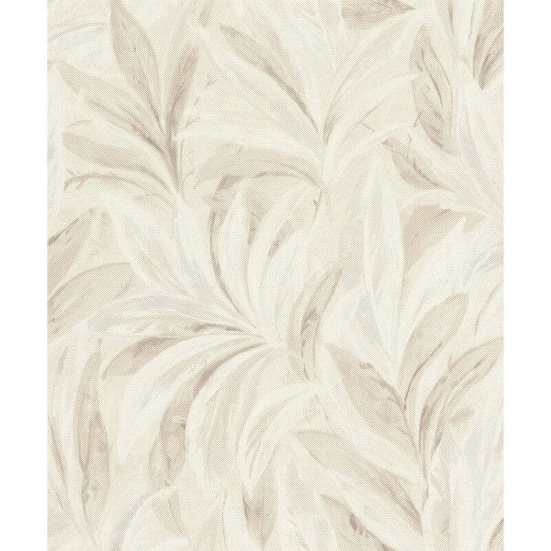 Rasch Rennie Ivory Leaves Wallpaper