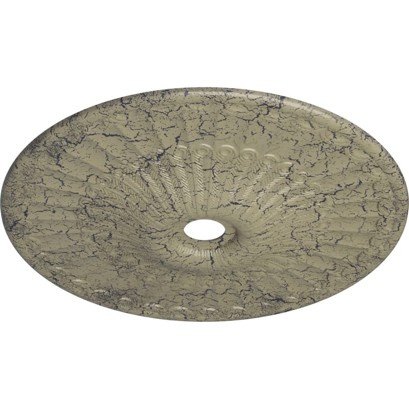 36 5/8"OD x 3 5/8"ID x 2 3/8"P Galveston Ceiling Medallion