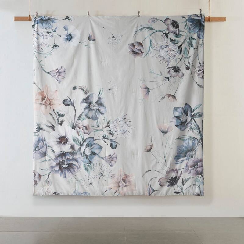 8 Piece Cotton Printed Comforter Set
