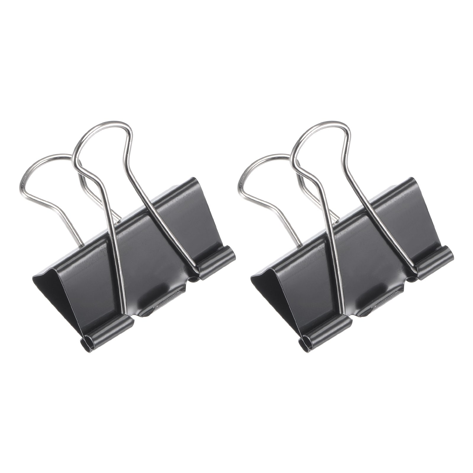 1.25 Inch Magnetic Bulldog Hinge Clips Metal Binder Clamps 36 Pack Gold 