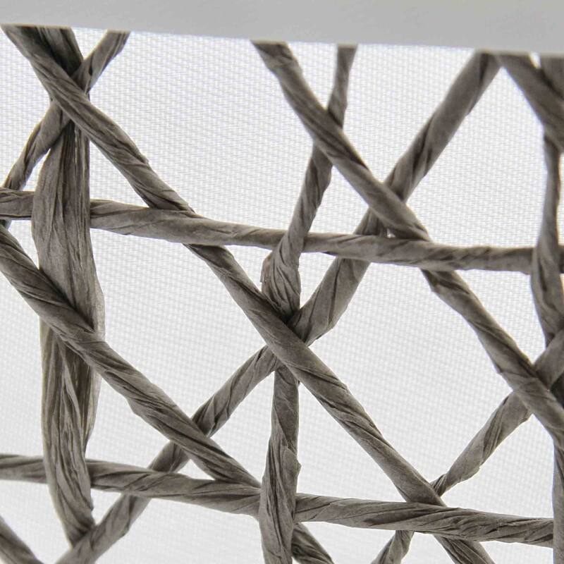 Paper Rope/ Linen Storage Baskets (Set of 4) - 8.4"L x 7.4"W x 6"H