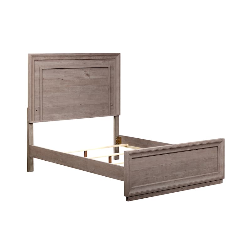 Horizons Graystone Full Size Panel Bed