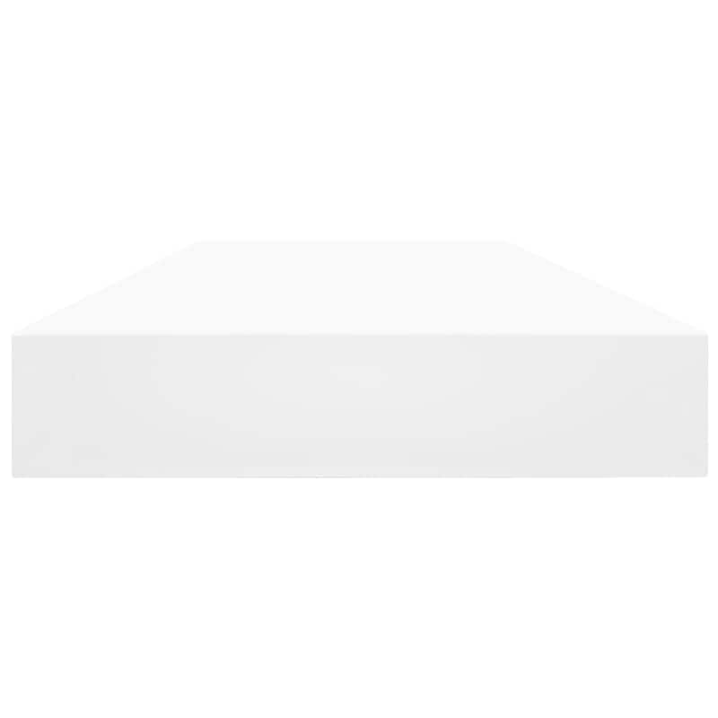vidaXL Bookshelf Boards 4 pcs White 39.4"x3.9"x0.6" Chipboard
