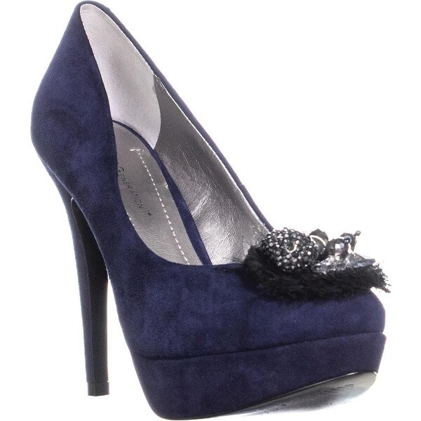 dark navy pumps