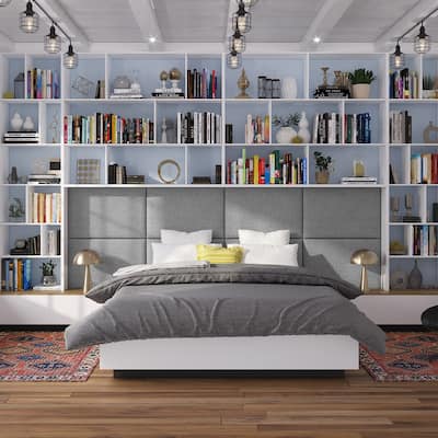 Jaxx Panelist Padded Headboard - Set of 2 Wall Panels