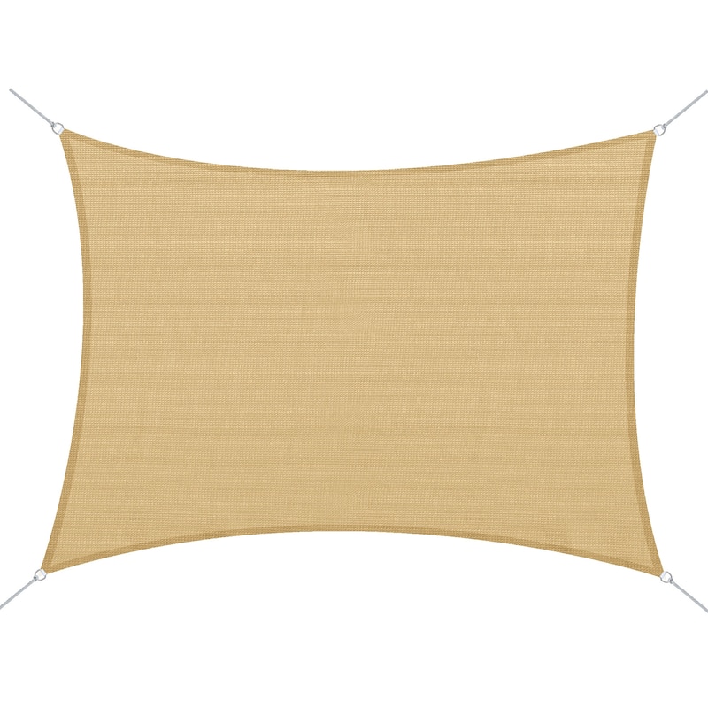 Outsunny 20' x 13' Outdoor Patio Rectangle Sun Shade Canopy