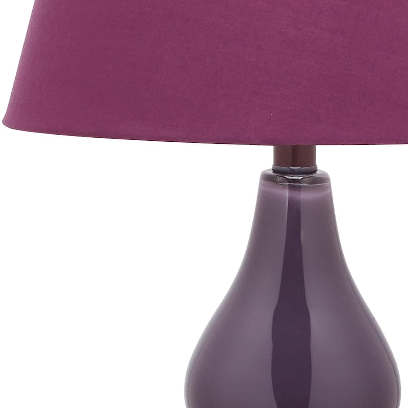 SAFAVIEH Lighting Demetria 27-inch Double Gourd White Table Lamp (Set of 2) - 14"x14"x26" - 14Wx14Dx26H