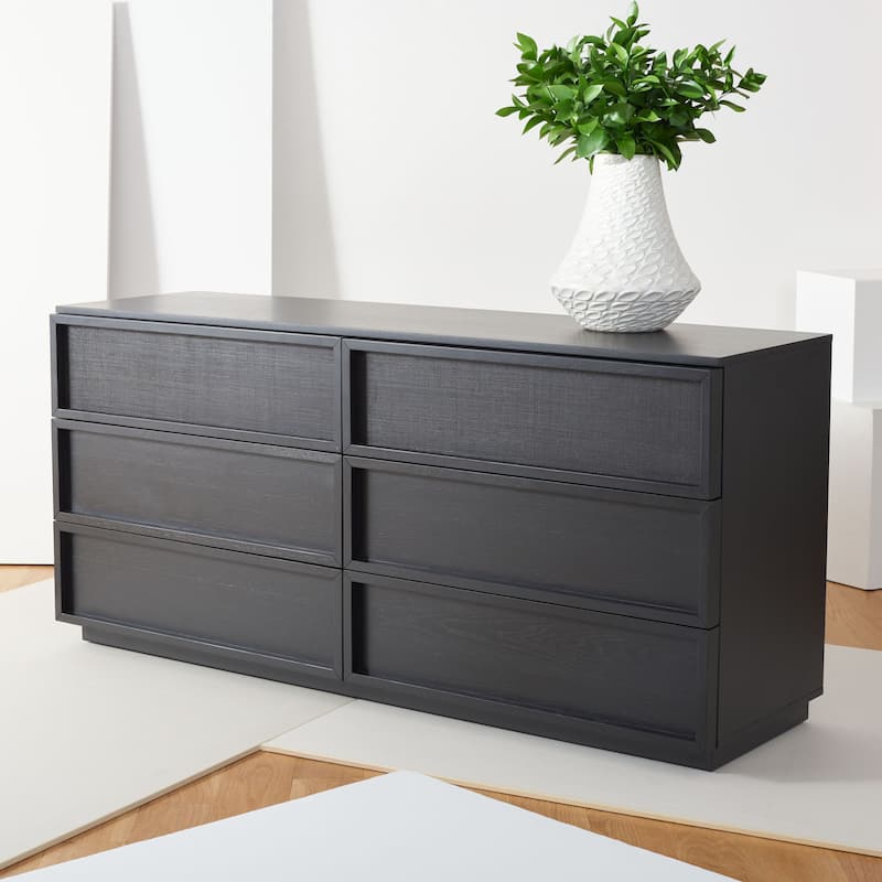 SAFAVIEH Couture Zeus 6-Drawer Wood Dresser