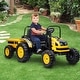 preview thumbnail 11 of 28, 12V Kids Ride-On Tractor with Trailer