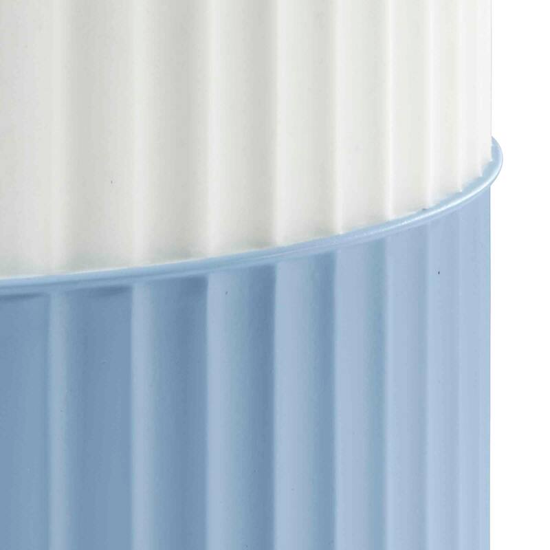Izod Clubhouse Stripe Blue Wastebasket