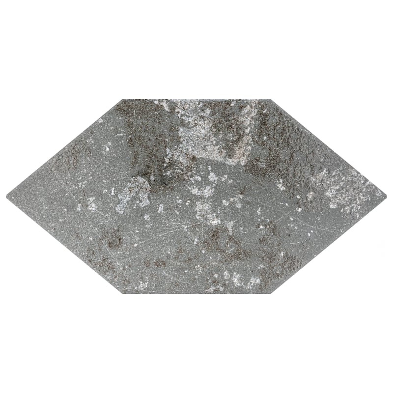 Merola Tile Magma Kayak Grey 6-1/2" x 12-1/2" Porcelain Floor and Wall Tile