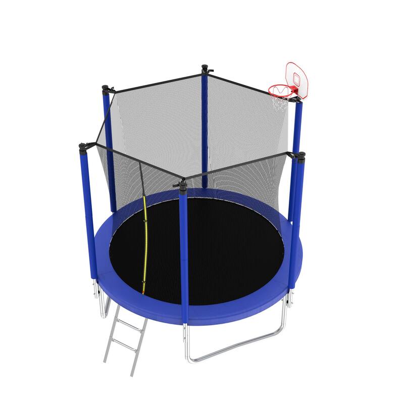 Spacious Design Trampoline Solid Base Structure, Safety Pad For Kid