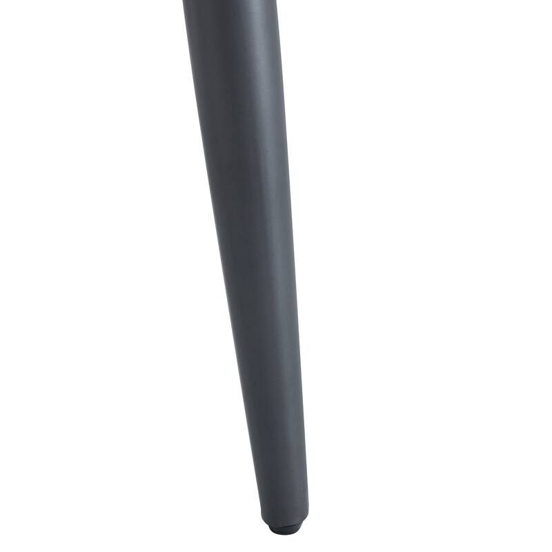 Indoor Upholstered Dining Chair With Metal Legs (Set of 2)