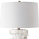 preview thumbnail 5 of 6, Uttermost Wisp White Table Lamp - 32.5'' H X 18'' W X 18'' D
