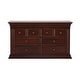 preview thumbnail 2 of 7, Baby Cache Vienna 6 Drawer Dresser Espresso