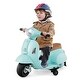 preview thumbnail 2 of 28, Gymax Kids Ride on Motorcycle w/ Training Wheels Headlight Horn 6V - See Details Green