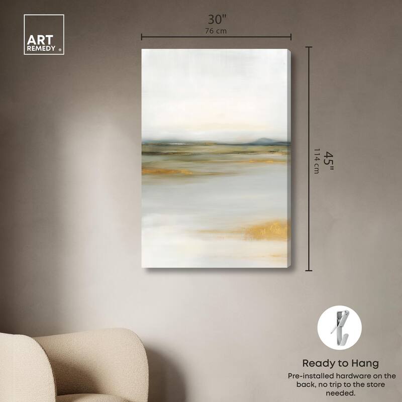 Misty Expanse I Canvas by Art Remedy, Gallery Wrapped