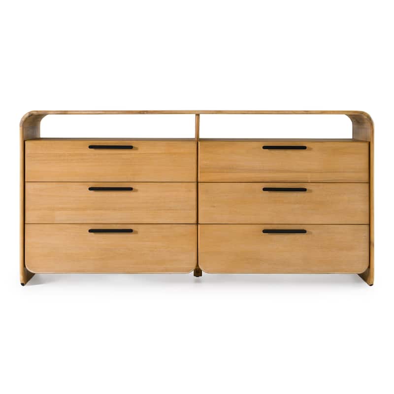 Modrest Dresden Modern Natural Acacia Dresser