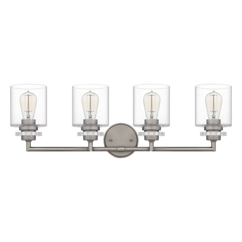 Jaspar 4-Light Antique Nickel Vanity Light