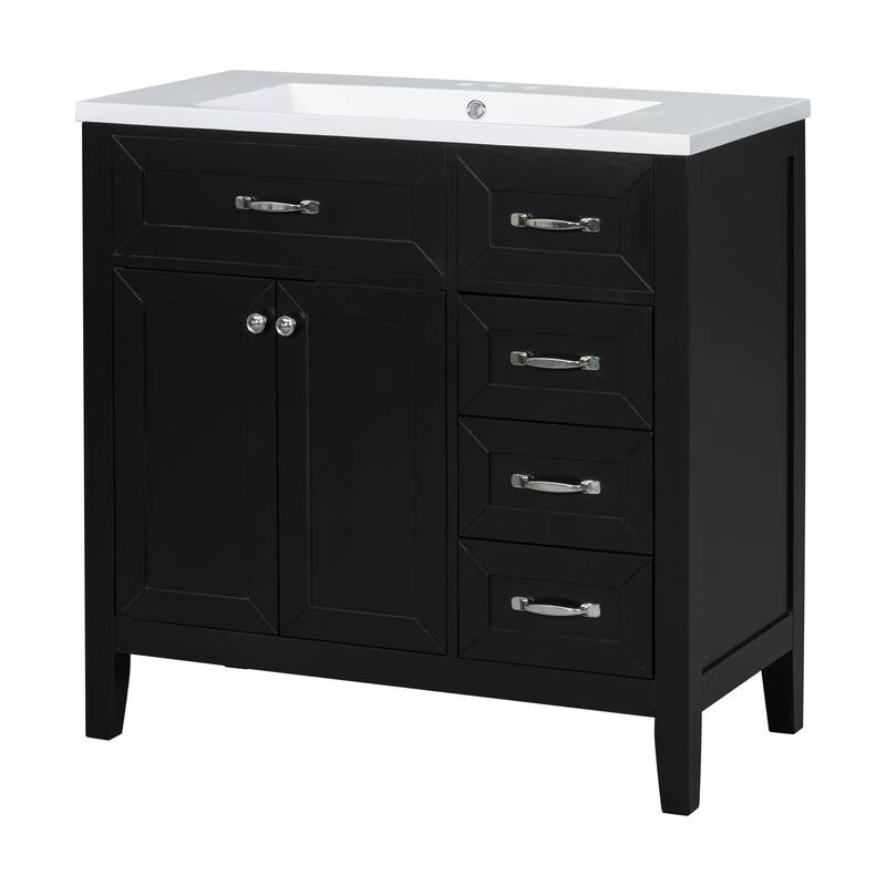 36" Bathroom Vanity with Sink Combo