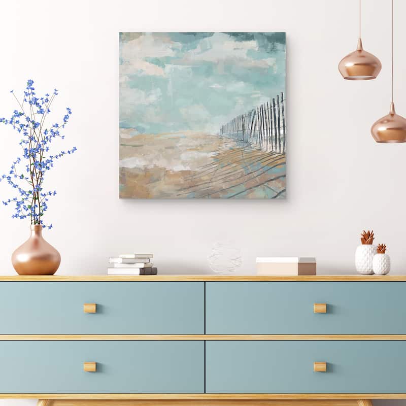 Coastal Shadows by Studio Arts Canvas Art Print