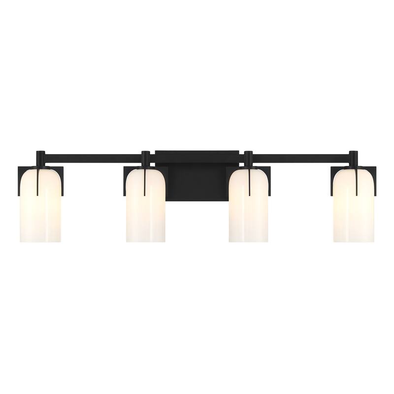 Savoy House 8-4128-4 Caldwell 4 Light 32" Wide Vanity Light - Matte Black