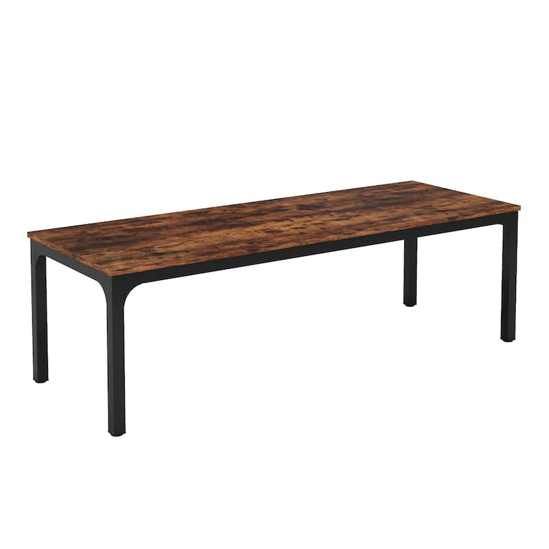78" Dining Table Large Rectangle Kitchen Dinner Table for 6-8 People Long Modern Dining Room Furniture (Table only)