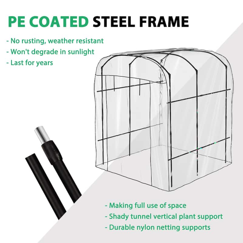 DoCred Garden Trellis for Climbing Plants, Outdoor Metal Trellis