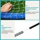 preview thumbnail 4 of 5, Portable Soccer Goals Folding Indoor Outdoor Training Net for Backyard Blue