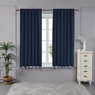Deconovo Insulated Thermal 63-inch Blackout Curtain (2 Panel)