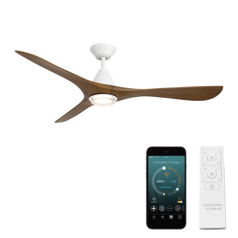 Carve Indoor or Outdoor 3-Blade 60in Smart Ceiling Fan