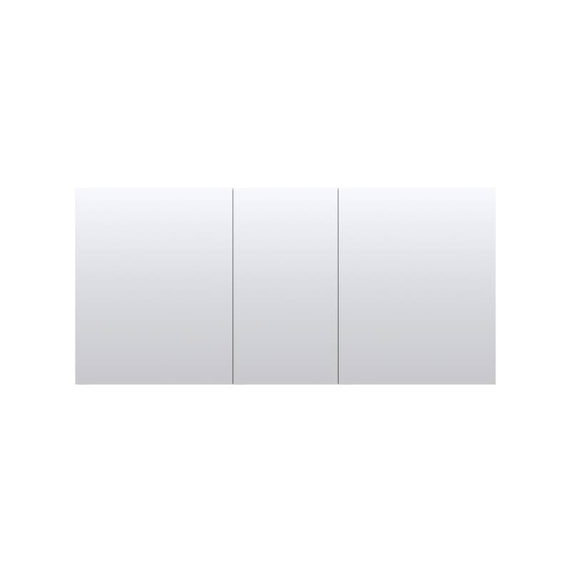 56''/64''W X 30''H Recessed Or Surface Wall Mount Bathroom Medicine Cabinet With Adjustable Glass Shelves